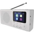 Radio DAB DAB+ FM 3W/5V/4xAA bela