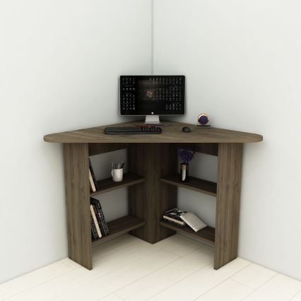 Radni sto CORNER 73,8x80 cm braon