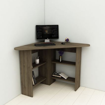 Radni sto CORNER 73,8x80 cm braon
