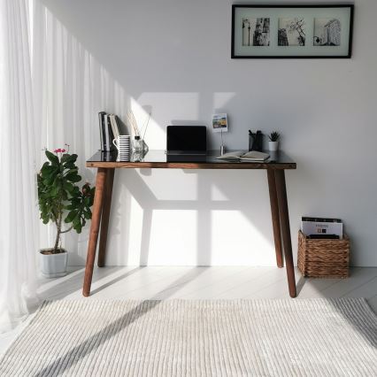 Radni sto COZY 73x110 cm borovina/crna