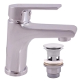 RAV Slezák CO127.0 - Baterija za umivaonik + klik-klak ventil COLORADO 14,3 cm sjajni hrom