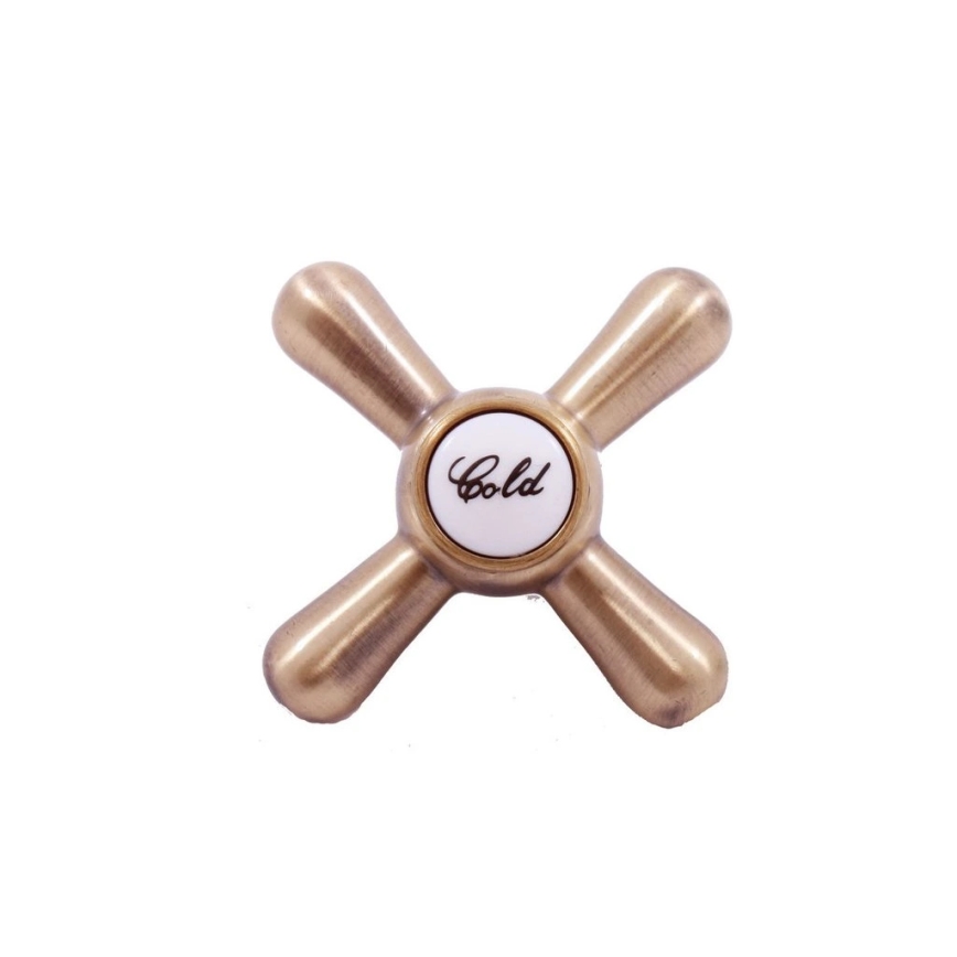 RAV Slezák MK181.5/3SM - Komplet za tuš sa baterijom MORAVA RETRO stari mesing