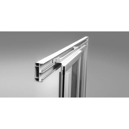 Ravak 00VG01R211 - Trodelna tuš vrata SUPERNOVA 120x198 cm bela