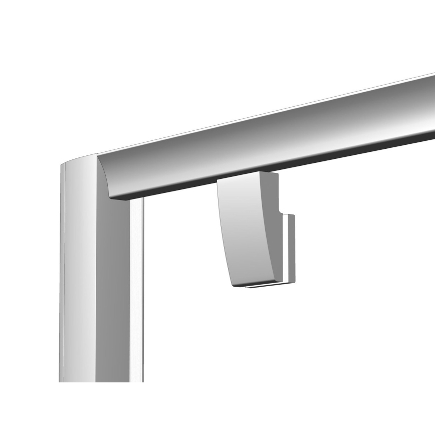Ravak 37677U00Z1 - Trodelna četvrtkružna tuš kabina PIVOT 90x90 cm satinirano