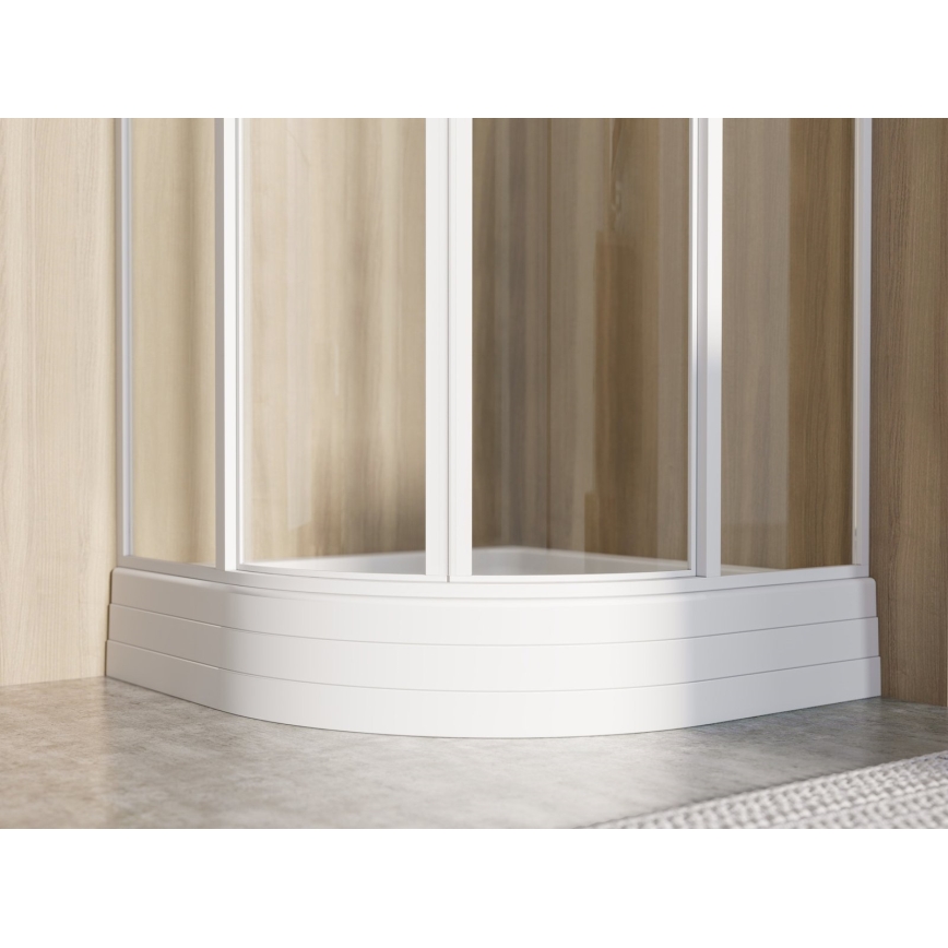 Ravak A207001120 - Četvrtkružna tuš-kada RONDA 90x90 cm bela