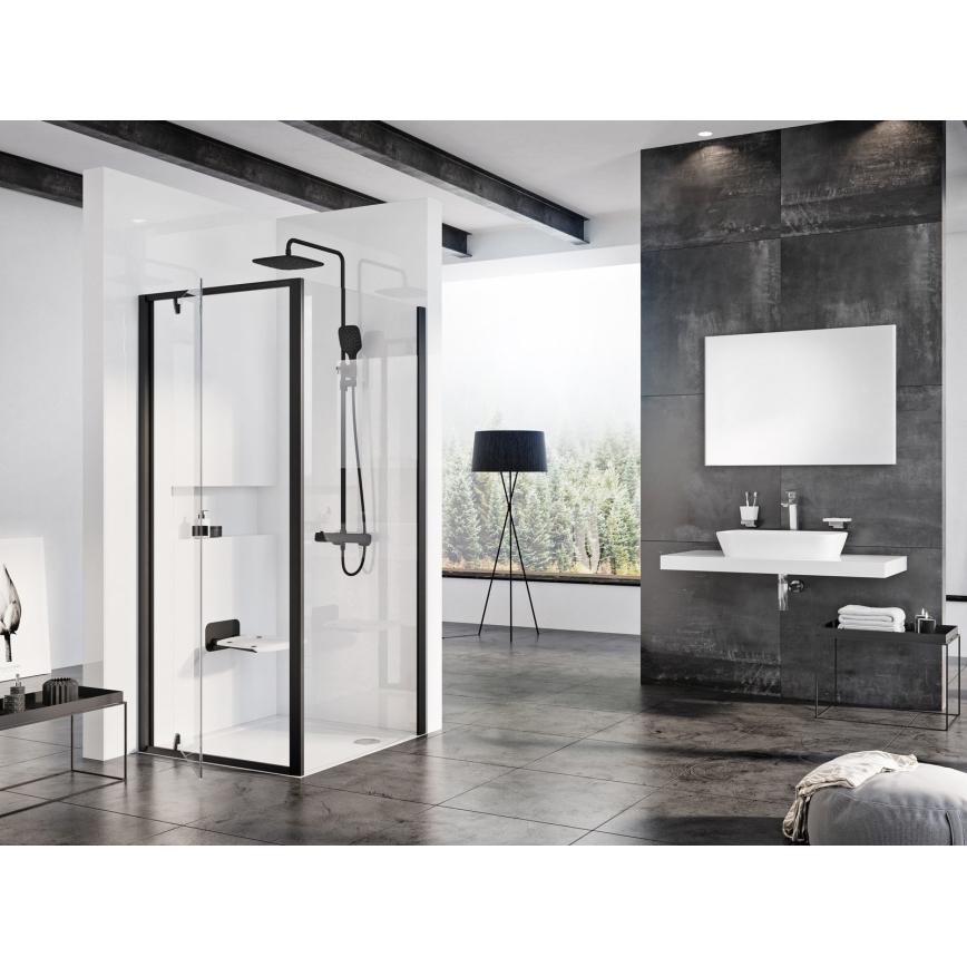 Ravak B8F0000060 - Sklopivo tuš sedište OVO crno