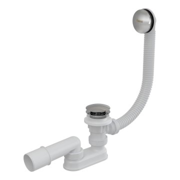 Ravak X01377 - Set za odvod i preljev za kadu, sjajni hrom