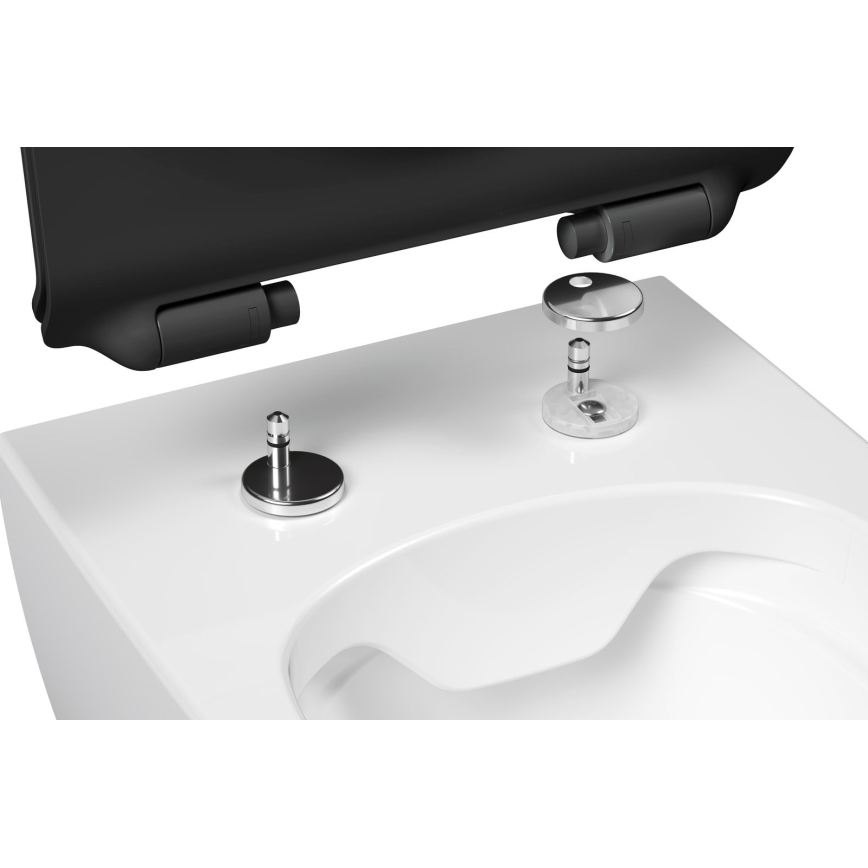 Ravak X01862 - WC daska SoftClose VITA SLIM crna