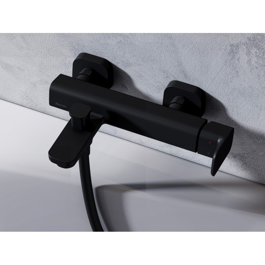 Ravak X070152 - Baterija za kadu FREE crna