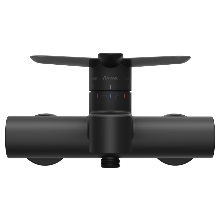 Ravak X070185 - Baterija za kadu PURI crna