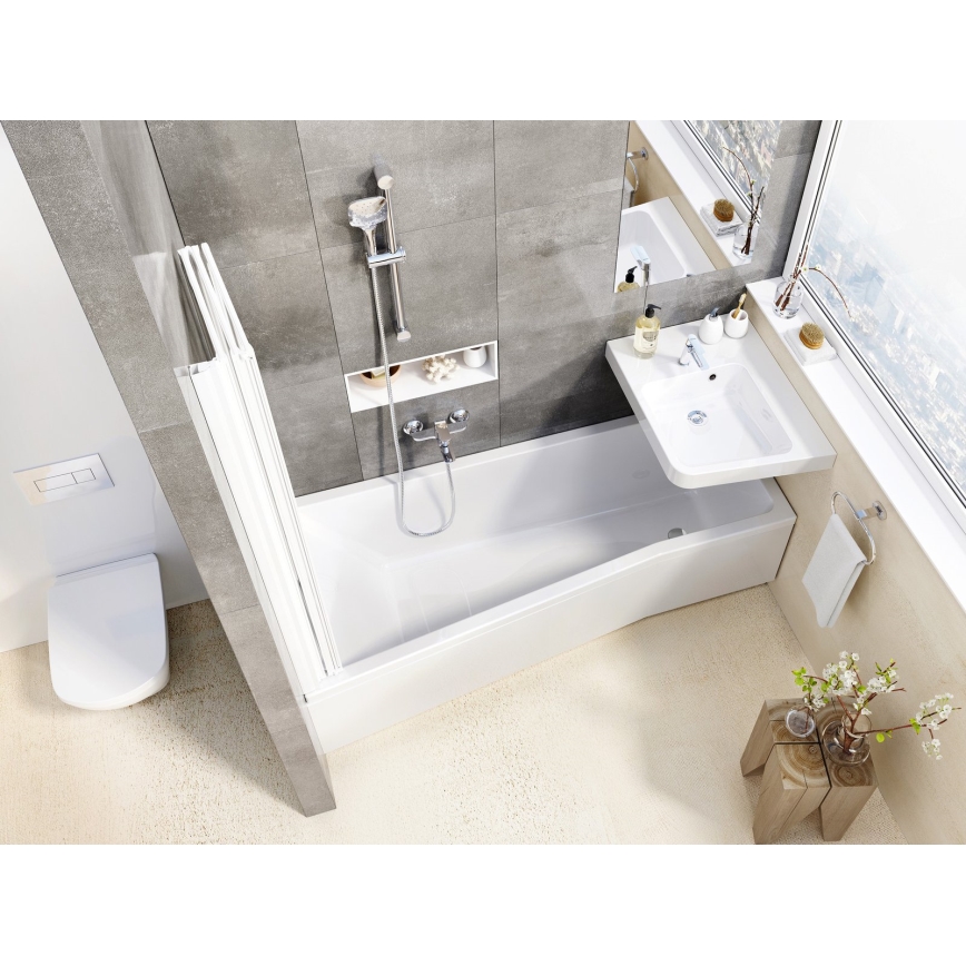 Ravak X07P348 - Ručna tuš ručica sa dugmetom, sjajni hrom