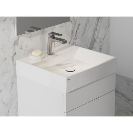 Ravak XJO01250000 - Zidni umivaonik NATURAL 50x45 cm liveni mermer/bela