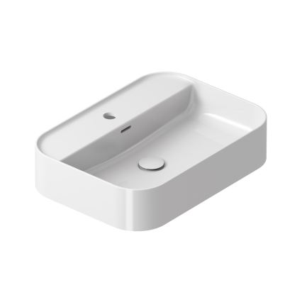 Ravak XJX01155005 - Umivaonik za ploču CERAMIC SLIM 55x40 cm keramika/bela