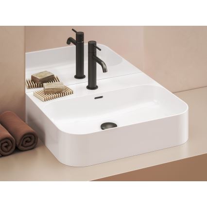 Ravak XJX01155006 - Umivaonik za ugradnju na ploču CERAMIC SLIM 55x45 cm keramika/bela