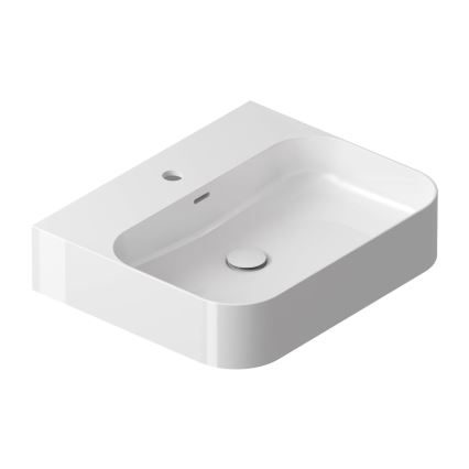 Ravak XJX01155006 - Umivaonik za ugradnju na ploču CERAMIC SLIM 55x45 cm keramika/bela