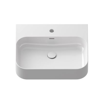 Ravak XJX01155006 - Umivaonik za ugradnju na ploču CERAMIC SLIM 55x45 cm keramika/bela