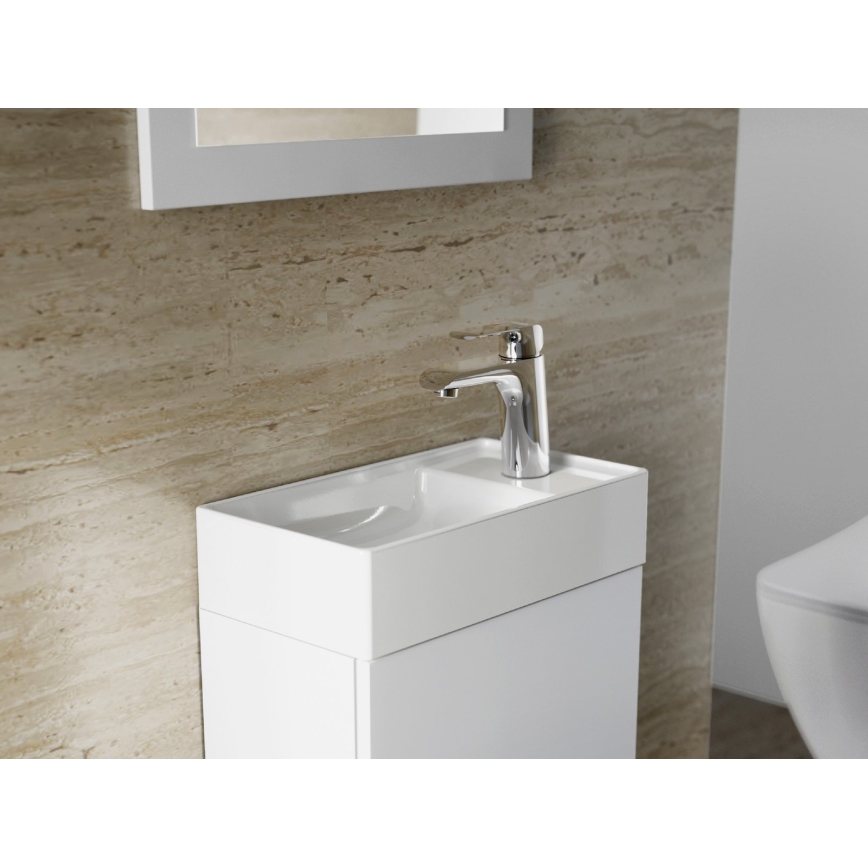Ravak XJX01240000 - Umivaonik na ploču VEDA SLIM 40x22 cm keramika/bela