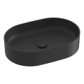Ravak XJX0D155000 - Umivaonik na radnu ploču CERAMIC SLIM 55x37 cm keramika/crna