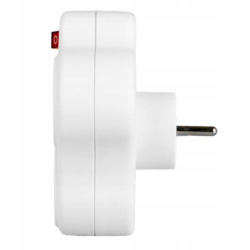 Razdelnik sa prekidačem, 3 utičnice