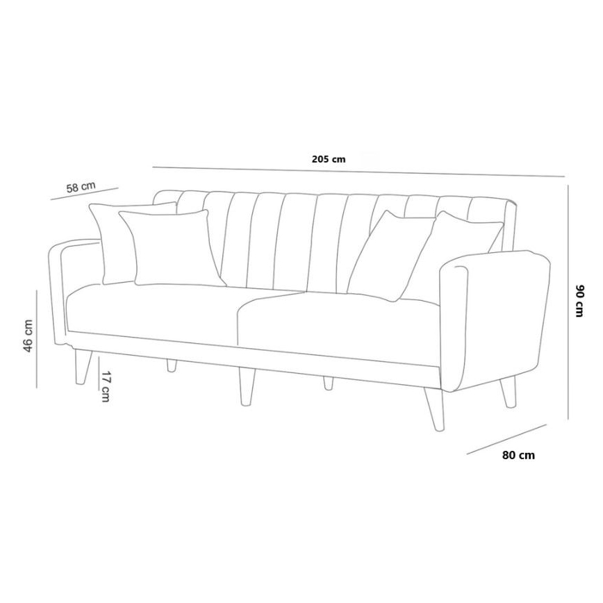 Razvlačeći sivi dvosed KITO