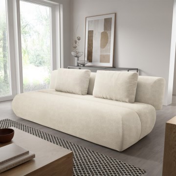 Razvlačeći trosed FANO krem boje