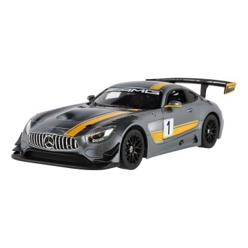 RC automobil Mercedes AMG GT3 RASTAR na daljinsko upravljanje — napajanje 5xAA + 2xAA, siva