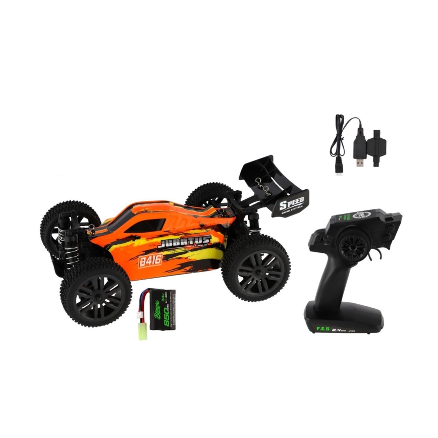 RC automobil na daljinsko upravljanje Buggy Bonzai 7,4V/850 mAh crna/narandžasta