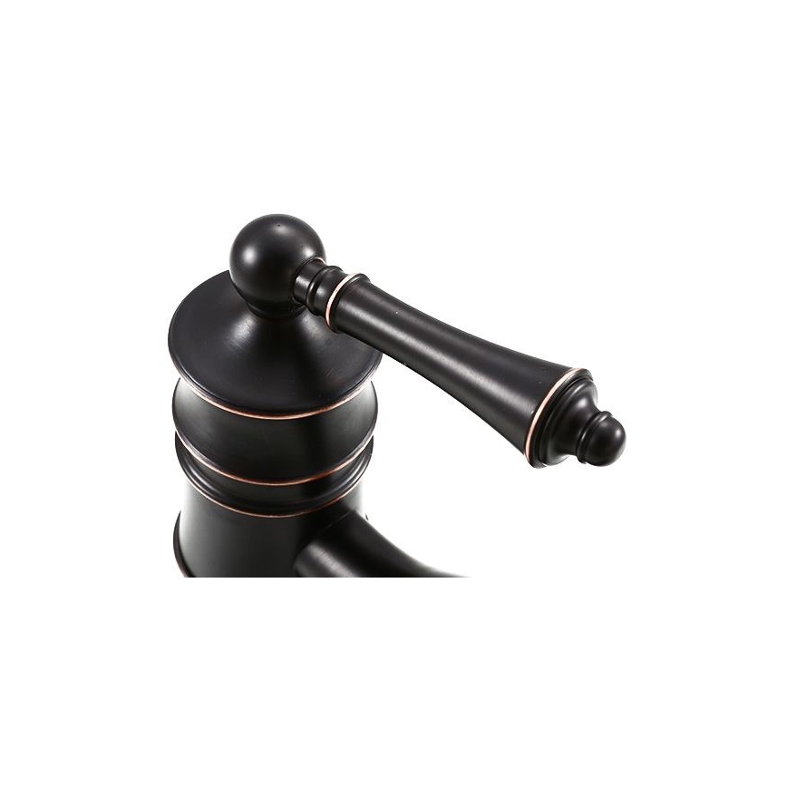 REA-B0227 - Baterija za umivaonik VINTAGE OLD 31 cm crna