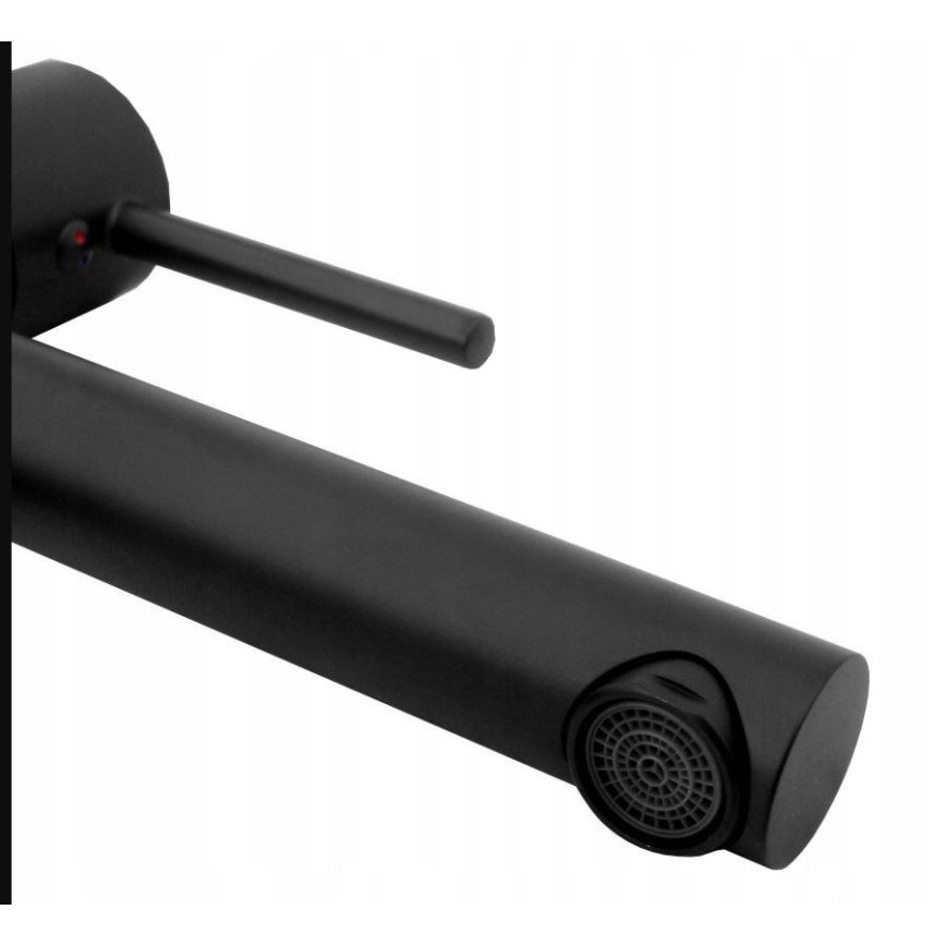 REA-B0229 - Slavina za umivaonik TESS 31,5 cm crna