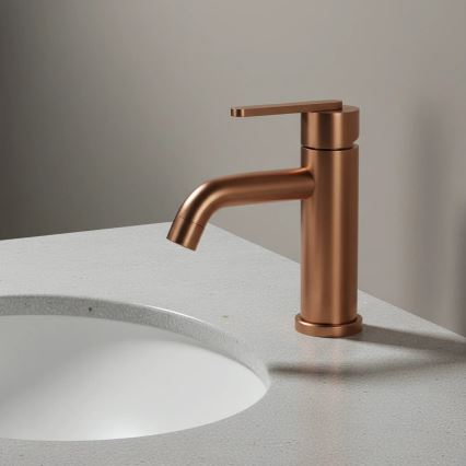 REA-B0970 - Baterija za umivaonik ONTARIO 17,5 cm brušeni bakar