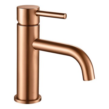 REA-B1112 - Slavina za umivaonik LUNGO 16,5 cm brušeni bakar