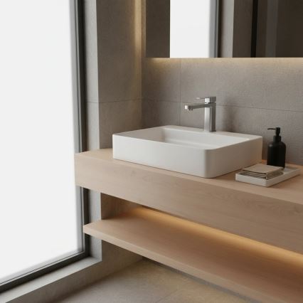 REA-B4589 - Baterija za umivaonik ARLO 17 cm nikl