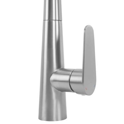 REA-B5314 - Kuhinjska slavina ROSS 43 cm sa izvlačnom prskalicom, nikl