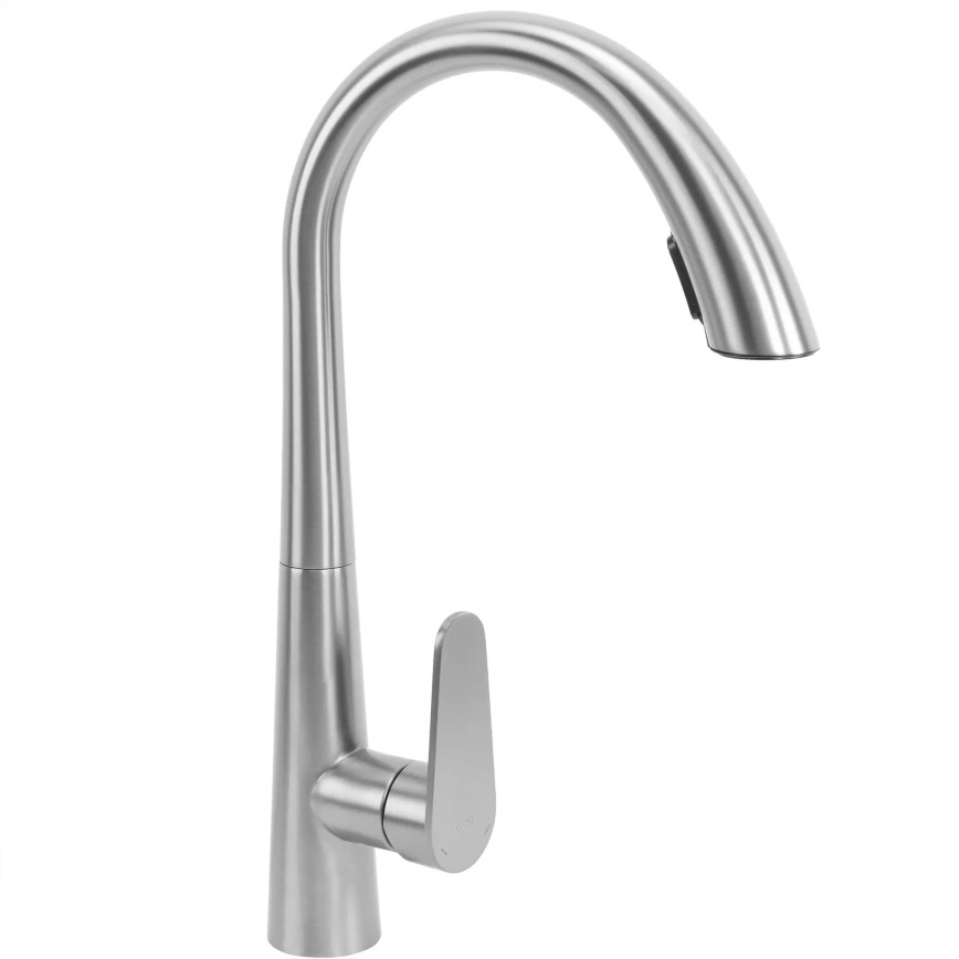 REA-B5314 - Kuhinjska slavina ROSS 43 cm sa izvlačnom prskalicom, nikl