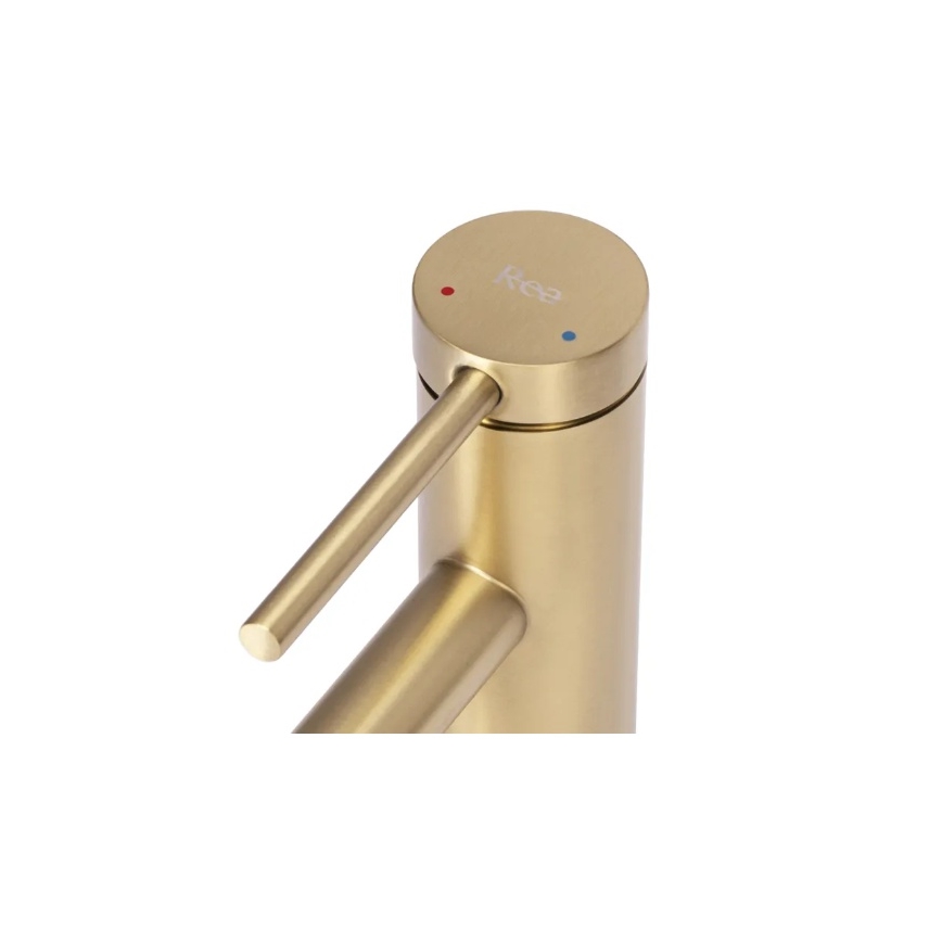 REA-B5316 - Baterija za umivaonik FOSS 20,5 cm, brušeno zlato