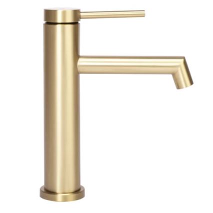 REA-B5316 - Baterija za umivaonik FOSS 20,5 cm, brušeno zlato