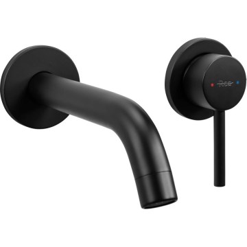 REA-B5332 - Slavina za umivaonik za podžbuknu ugradnju OWEN, crna