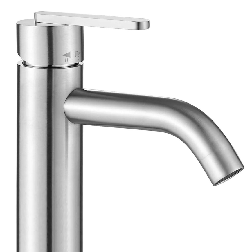 REA-B5510 - Slavina za umivaonik ONTARIO 30 cm nikl