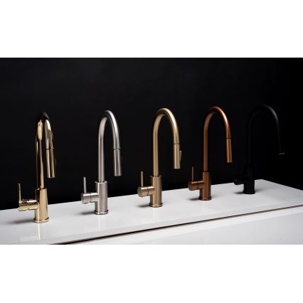 REA-B9146 - Baterija za sudoperu sa izvlačivom prskalicom FRESH 39,5 cm nikl