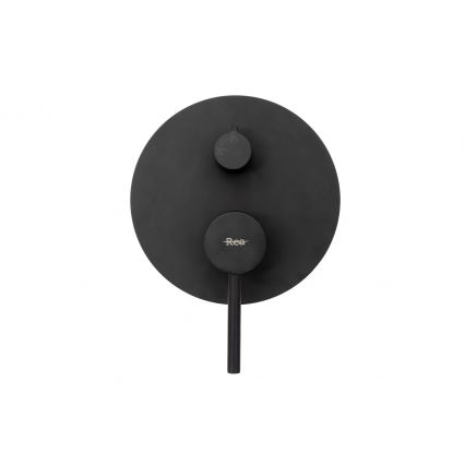 REA-P4100 - Tuš komplet sa podžbuknom baterijom LUNGO crni