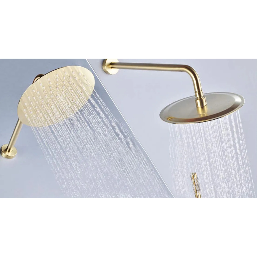 REA-P4110 - Tuš set sa podžbuknom baterijom LUNGO zlatna