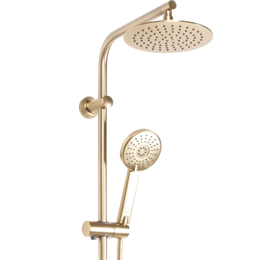 REA-P8413 - Set za tuširanje BLISS sa termostatskom baterijom, brušeno zlato