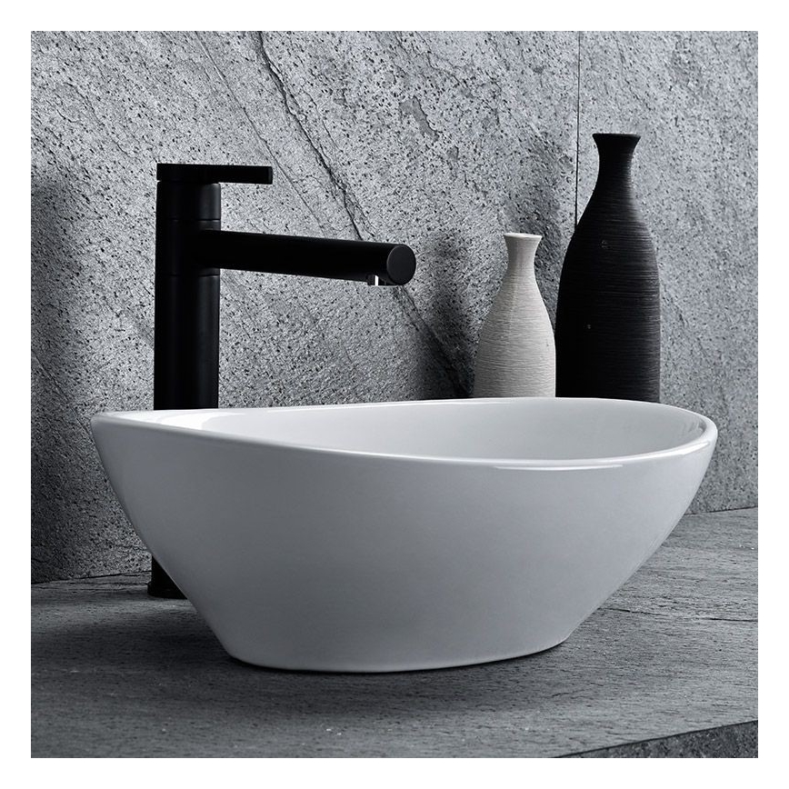 REA-U0623 - Umivaonik na radnu ploču SOFIA MINI 27x34 cm keramika/sjajna bela