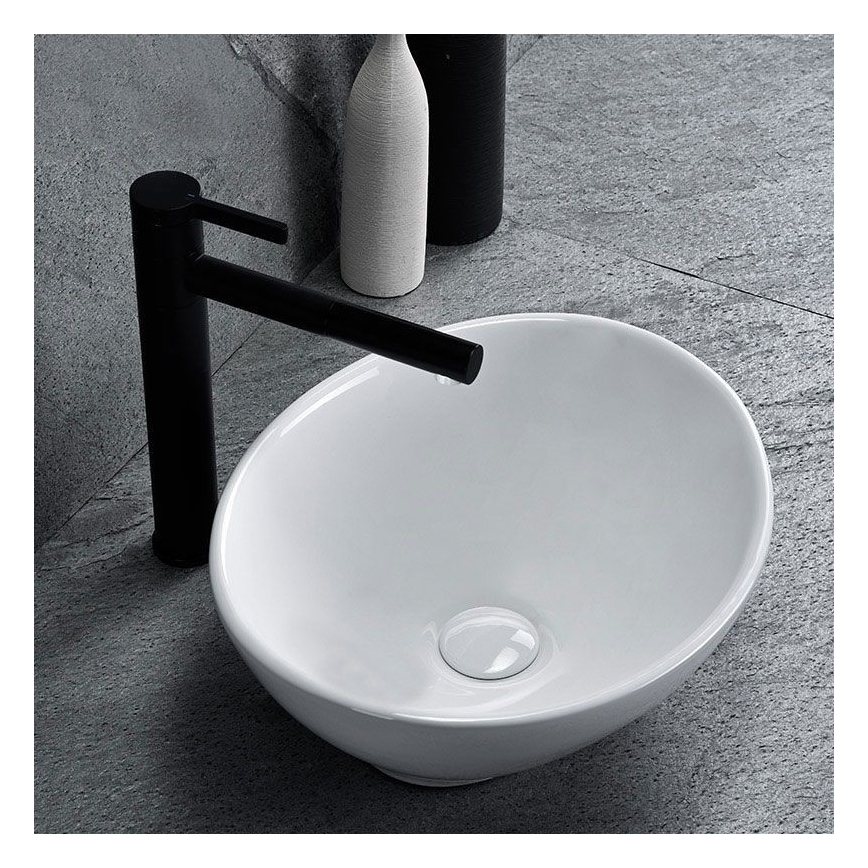 REA-U0623 - Umivaonik na radnu ploču SOFIA MINI 27x34 cm keramika/sjajna bela