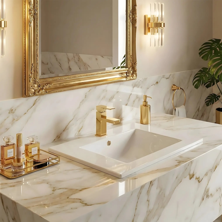 REA-U0786 - Ugradni umivaonik DAFNE 47x62 cm keramika/sjajna bela