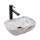 REA-U3321 - Umivaonik za ugradnju na radnu ploču BELINDA MINI 25x36 cm keramika/siva/imitacija kamena