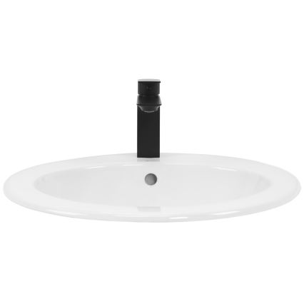 REA-U4122 - Ugradni umivaonik DALIA 46x51,5 cm keramika/sjajna bela