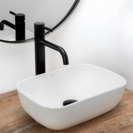 REA-U5667 - Umivaonik za ploču BELINDA MINI 25x36 cm keramika/sjajna bela