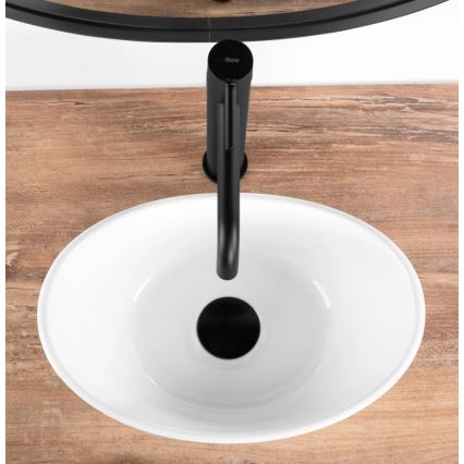 REA-U6803 - Umivaonik na ploču KATE 24,5x36,5 cm keramika/sjajna bela