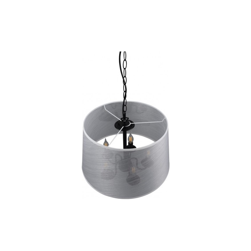 Reality - LED luster na lancu CIMA 5xE14/40W/230V siva